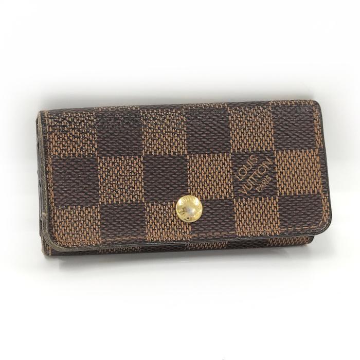 LOUIS VUITTON ミュルティクレ4 4連 キーケース ダミエ エベヌ N62631  