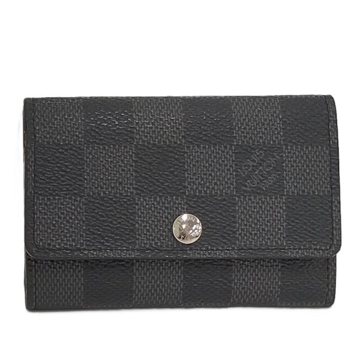 LOUIS VUITTON 6連キーケース ミュルティクレ6 ダミエ グラフィット 