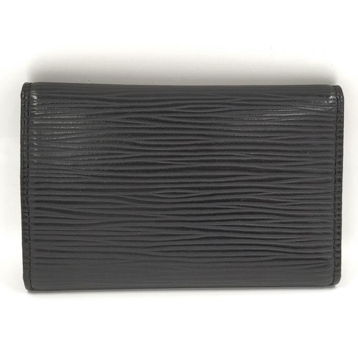 【美品】ルイヴィトン ミュルティクレ キーケース 6連 エピ ノワール 黒 LOUIS VUITTON ミュルティクレ6 6連キーケース エピ ノワール