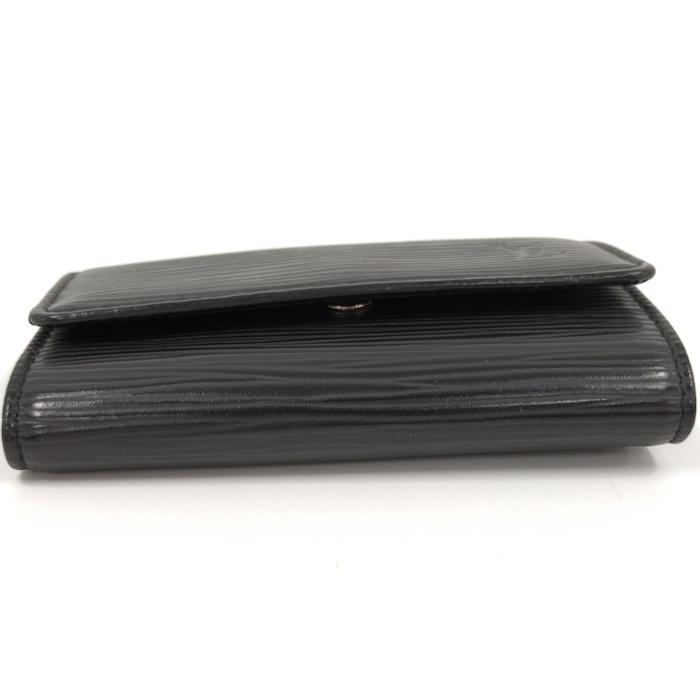 LOUIS VUITTON ミュルティクレ6 6連キーケース エピ ノワール