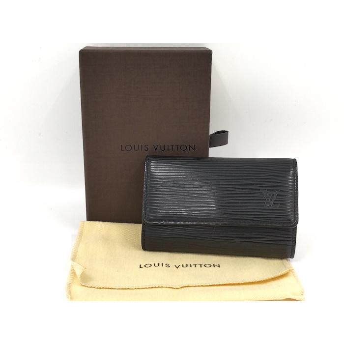 LOUIS VUITTON ミュルティクレ6 6連キーケース エピ ノワール