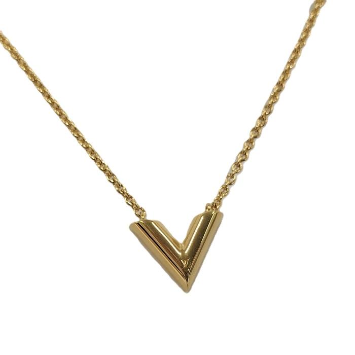 LOUIS VUITTON（ルイ・ヴィトン） ネックレス エセンシャル V メッキ