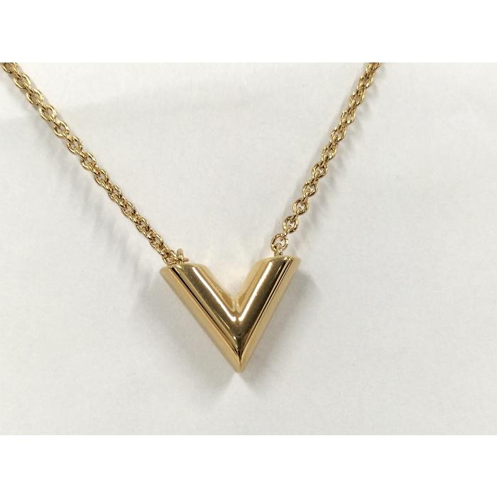 LOUIS VUITTON（ルイ・ヴィトン） ネックレス エセンシャル V メッキ