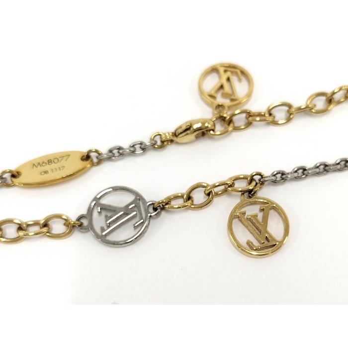 LOUIS VUITTON ブレスレット ブラスレ ロゴマニア M68077 楽天市場】中古 ルイヴィトン ブレスレット ロゴマニア M68077