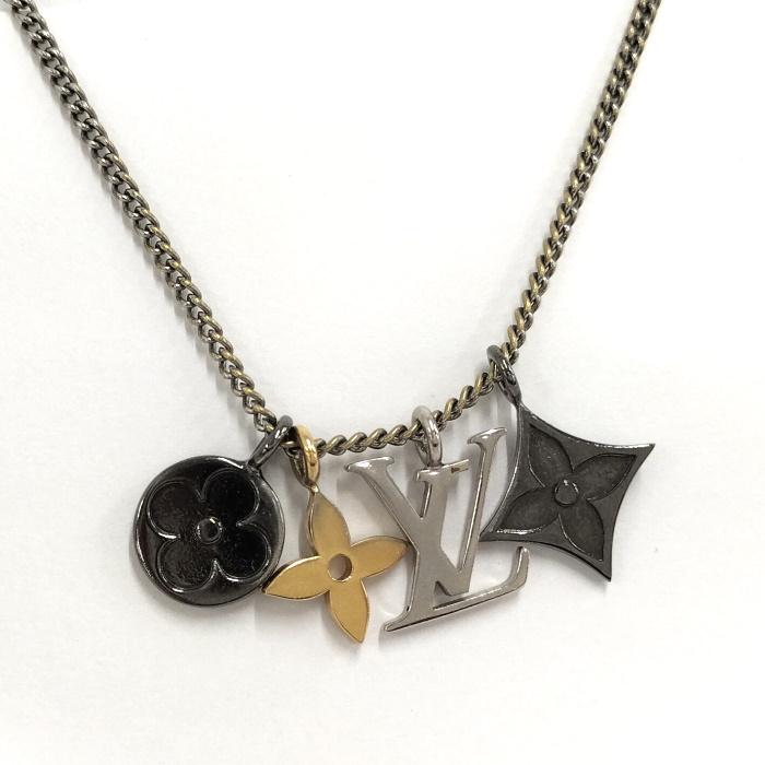 LOUIS VUITTON 【中古】LOUIS LVインスティンクト ネックレス