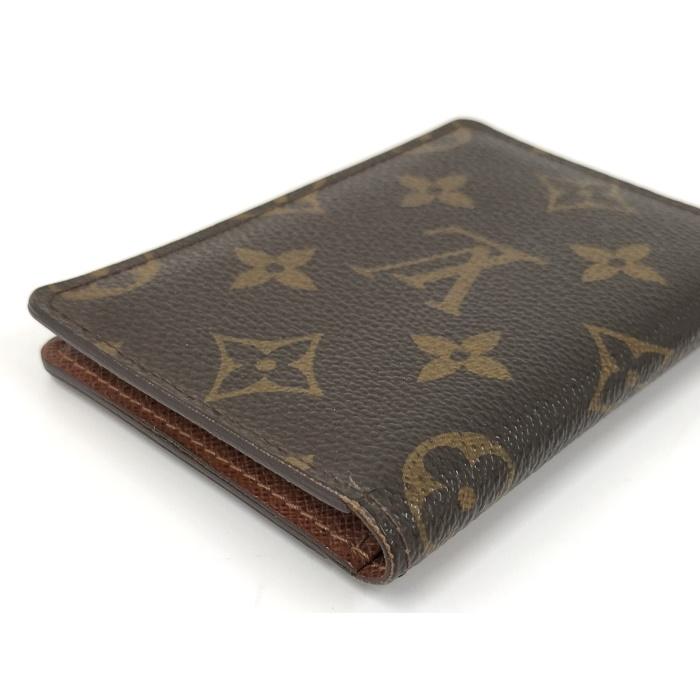 【中古】LOUIS VUITTON ポルトカルトパス ヴェルティカル カードケース モノグラム M66541