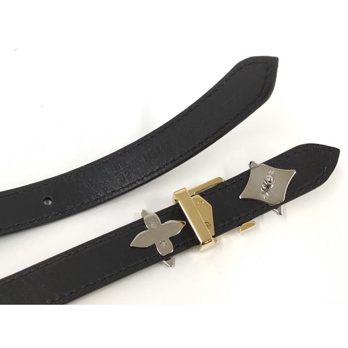 LOUIS VUITTON ベルト プレシャス16MM レザー ブラック M8442U LOUIS VUITTON ベルト プレシャス16MM レザー ブラック M8442U