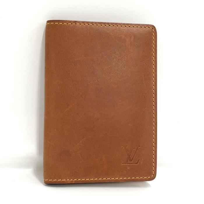 LOUIS VUITTON 【中古】LOUIS オーガナイザー ドゥ ポッシュ カード 