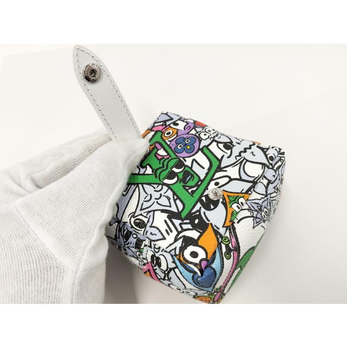LOUIS VUITTON 【中古】LOUIS ビジューサック スクエアード ポーチ 