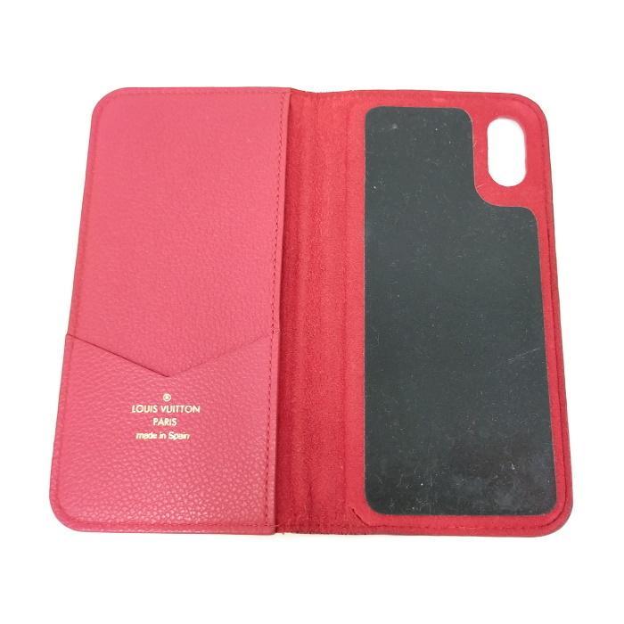 品質のいい 赤 スカーレット フォリオ XS X iPhone アンプラント ☆ルイヴィトン - モバイルケース/カバー - app-zen.com