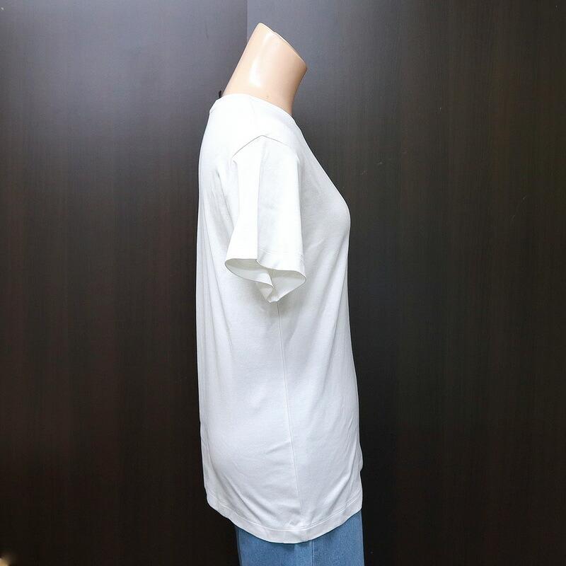 LOUIS VUITTON ルイヴィトン ワッペン付きTシャツ ホワイト×マルチ
