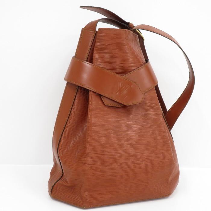 美品ルイ・ヴィトン エピ サックデポール ショルダーバッグ ケニアンブラウン LOUIS VUITTON(ルイヴィトン) エピ サックデポールGM ケニア