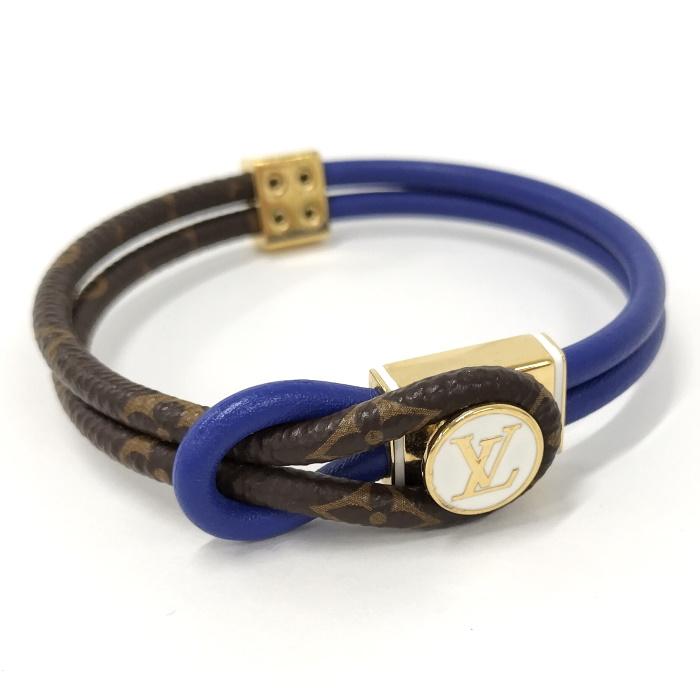 中古】LOUIS VUITTON ブラスレ ループイット ブレスレット モノグラム 