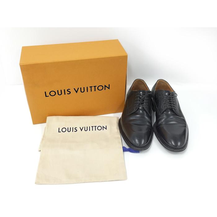 LOUIS VUITTON ビジネスシューズ エピ レザー ブラック M10211 表記