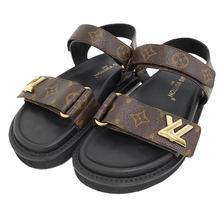 LOUIS VUITTON サンダル モノグラム サイズ35 【公式通販】