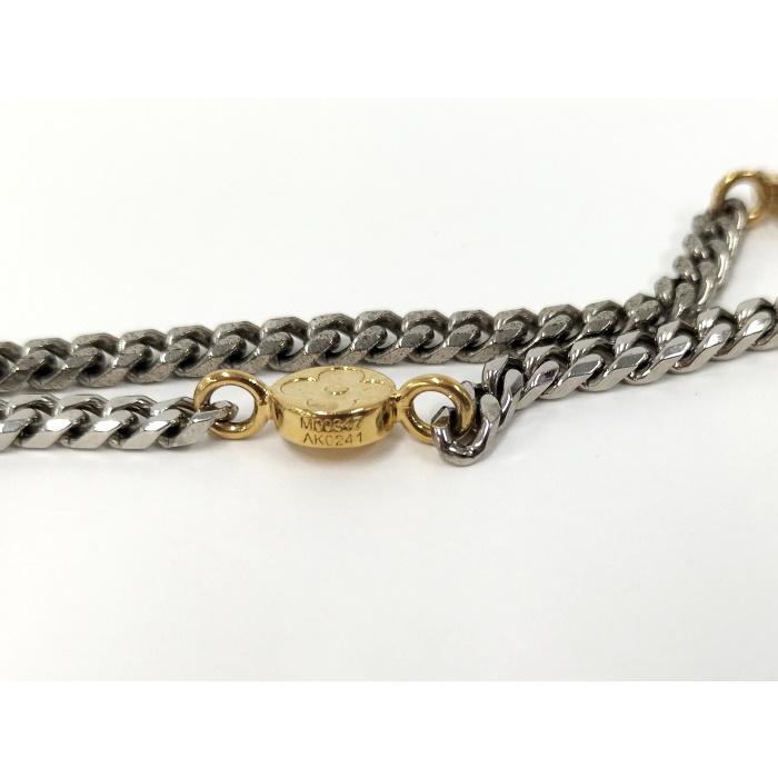 LOUIS VUITTON ネックレス グラスチェーン 3IN1 モノグラム