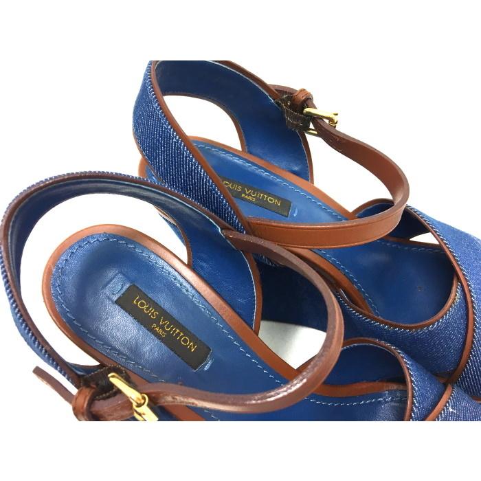 LOUIS VUITTON 【中古】ルイヴィトン サフィールコレクション ウェッジ  