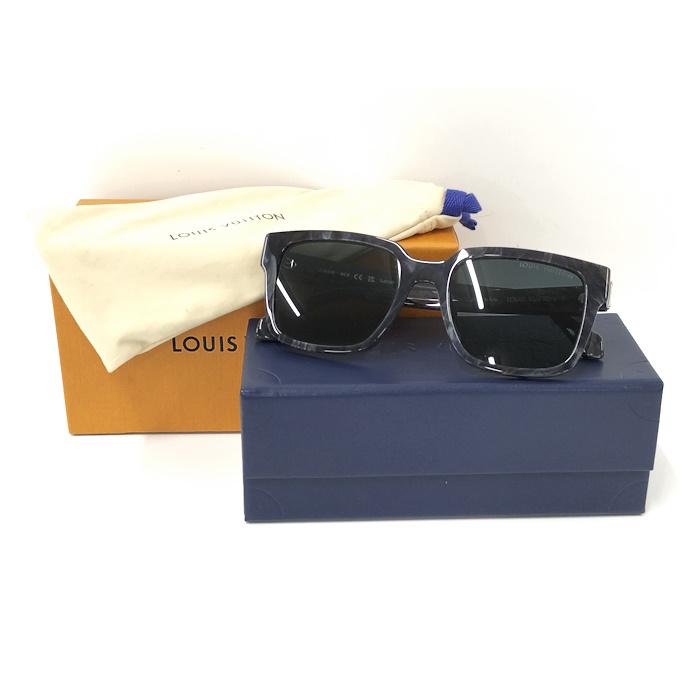 LOUIS VUITTON グライド スクエア サングラス ブラック Z1693E LOUIS VUITTON グライド スクエア サングラス ブラック Z1693E