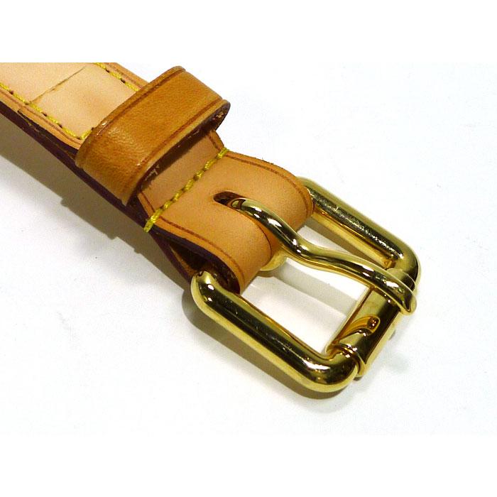 [美品] ルイヴィトン ヌメ革 ショルダーストラップ キーポル用 美品] ルイヴィトン ヌメ革 ショルダーストラップ キーポル用