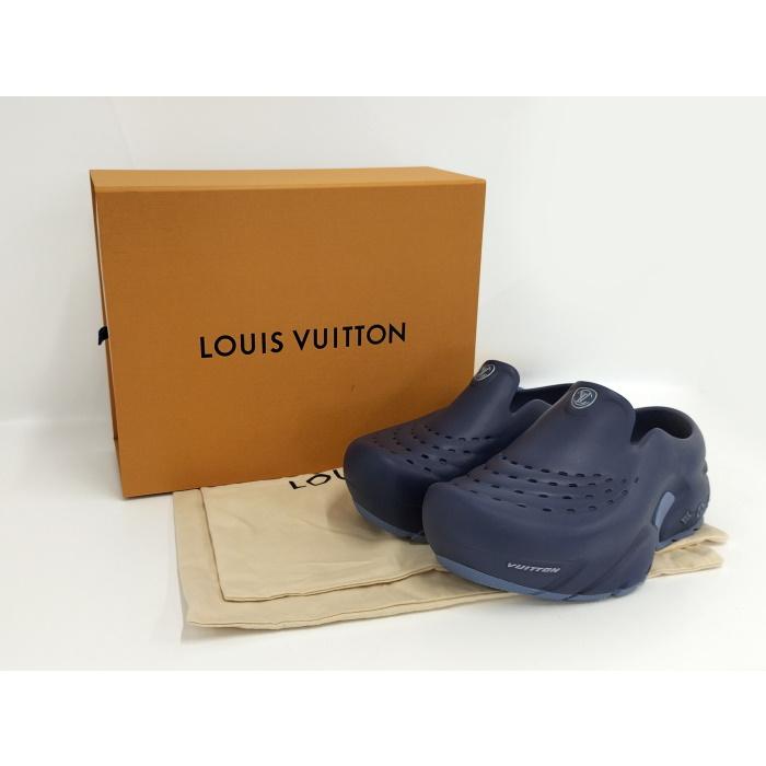 LOUIS VUITTON 【中古】LOUIS シャーク ライン サンダル LVロゴ LOUIS VUITTON 【中古】LOUIS シャーク ライン サンダル LVロゴ