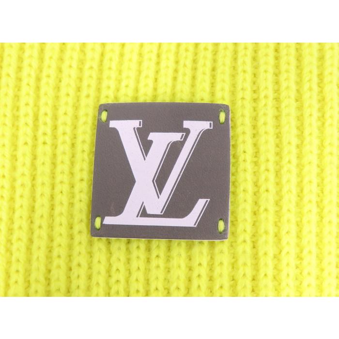 LOUIS VUITTON 【中古】ルイヴィトン マフラー エシャルプ LV アップ  
