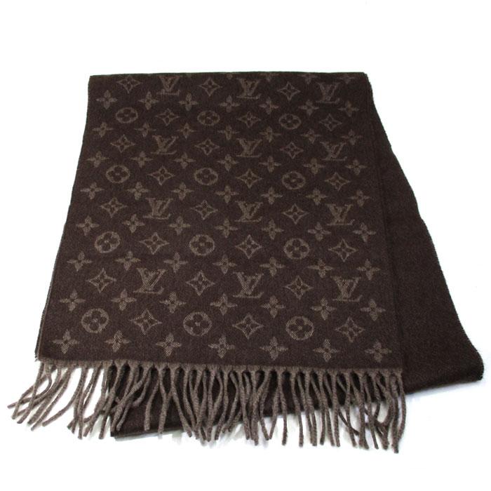 中古】LOUIS VUITTON エシャルプ モノグラム グラディエント マフラー