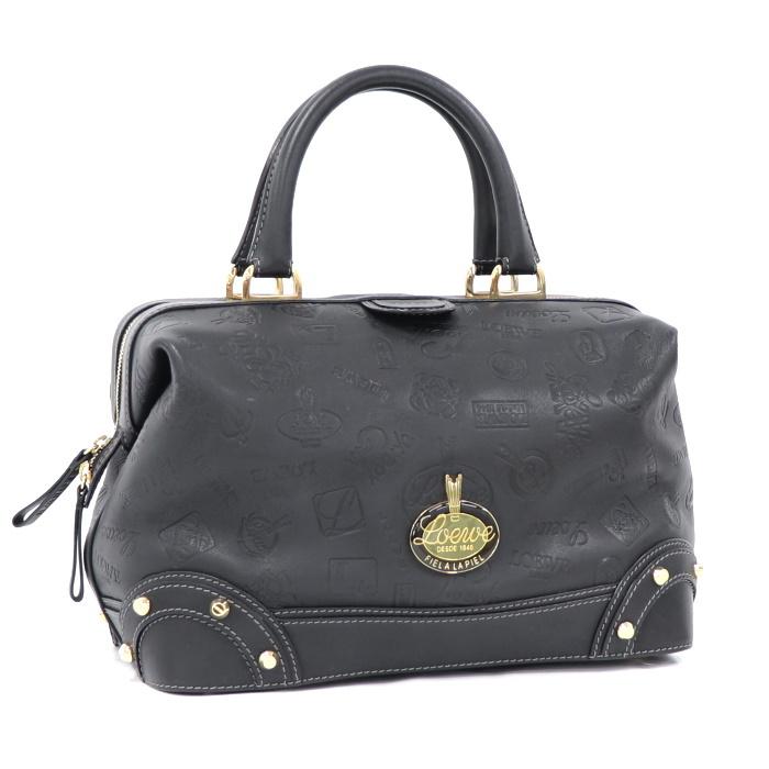 ロエベ　160周年記念　ボストンバッグ　ハンドバッグ　ドクターバッグ　スウェード LOEWE ロエベ 160周年記念 ドクターズバッグ