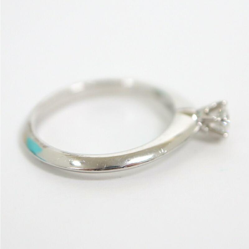 TIFFANY&Co. ティファニー リング ソリティア Pt950 ダイヤモンド 
