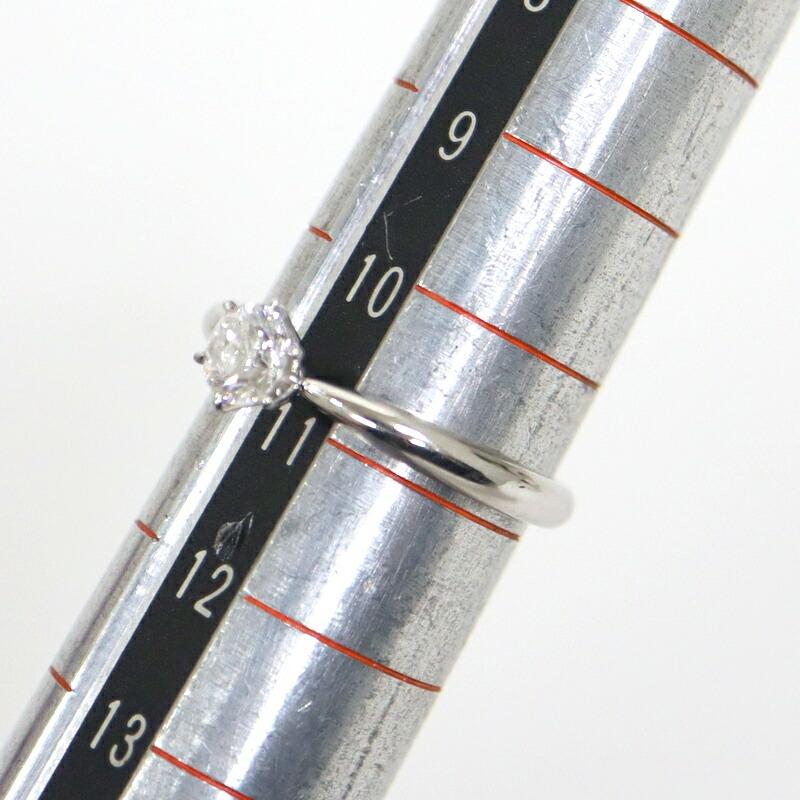 MONNICKENDAM モニッケンダム たて爪リング ダイヤモンド Pt900 D