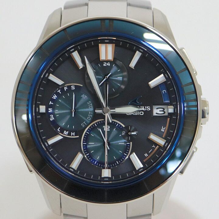 CASIO カシオ オシアナス マンタ 3000本限定モデル 腕時計 黒文字盤