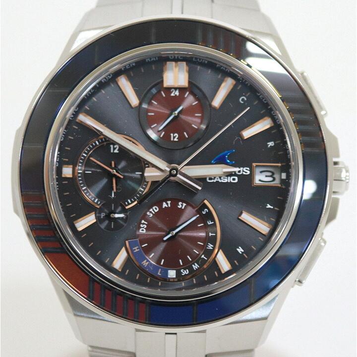 CASIO カシオ オシアナス 2000本限定モデル 腕時計 黒文字盤 タフ