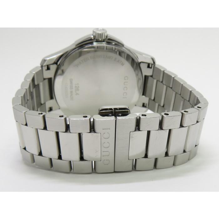 GUCCI 【中古】GUCCI Gタイムレス メンズ腕時計 クォーツ SS シルバー 