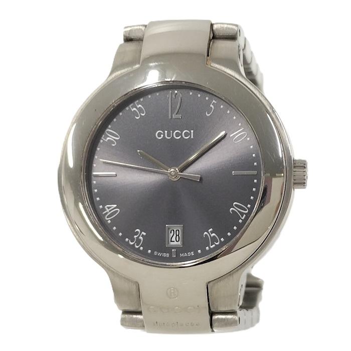 グッチ 8900M SS×GP コンビ メンズ QZ クォーツ メンズ腕時計 楽天市場】【中古】【ウォッチ】GUCCI グッチ グレー文字盤 SS