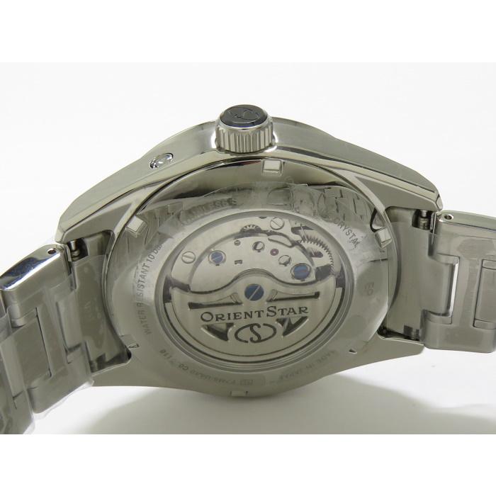 中古】ORIENT STAR メカニカルムーンフェイズ メンズ 腕時計 SS 自動 
