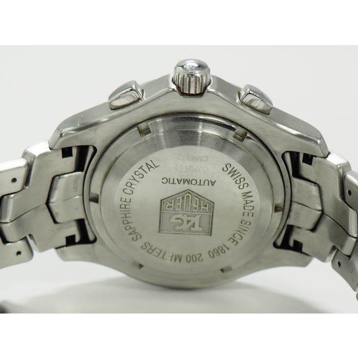 【中古】TAG HEUER リンク メンズ 腕時計 クロノグラフ 自動巻き SS ネイビー文字盤 CJF2114｜jjcollection2008｜08