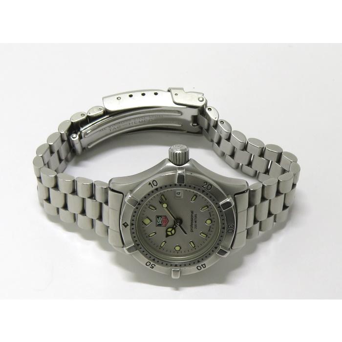 【中古】TAG HEUER プロフェッショナル レディース 腕時計 クォーツ SS シルバー文字盤 WE1411-R｜jjcollection2008｜03