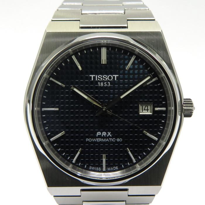 中古】TISSOT PRX パワーマティック 80 自動巻き メンズ 腕時計 SS