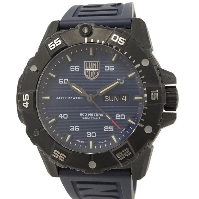LUMINOX 腕時計 MASTER CARBON SEAL 自動巻 ネイビー文字盤 3860 : JJ  