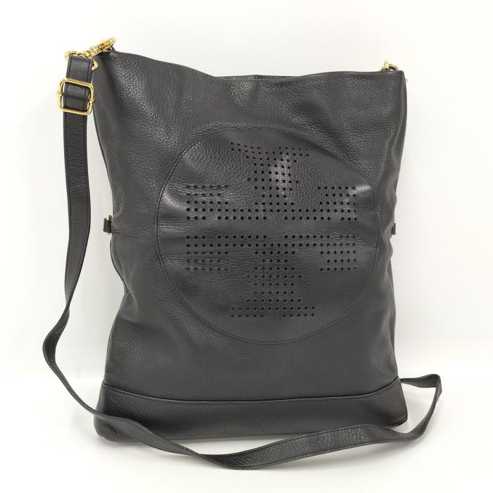中古】TORY BURCH 3WAYバッグ レザー ブラック : 2002690253000042 