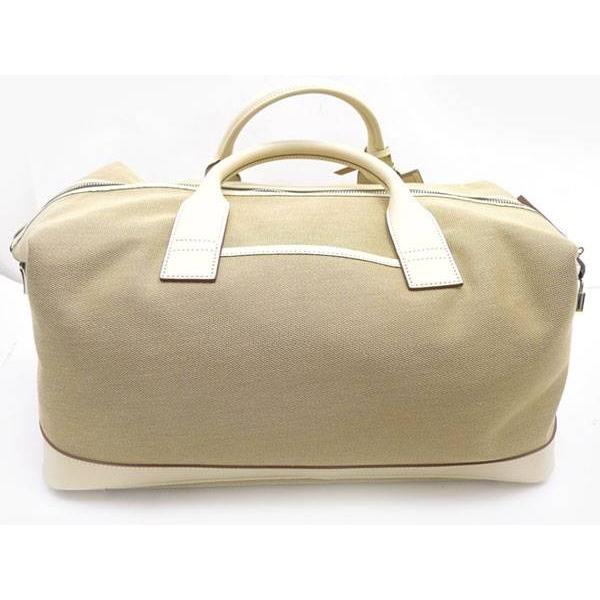 最新 ブラビューラデルティ ボストンバッグ 2wayショルダーバッグ E ベージュ キャンバス バッグ Www Rankinengineering Com
