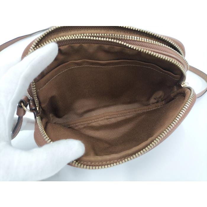 COACH（コーチ） ショルダーバッグ 斜めがけ レザー ブラウン F65988