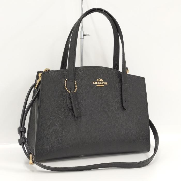 COACH 【中古】COACH チャーリー キャリーオール 28 2WAY ショルダー 