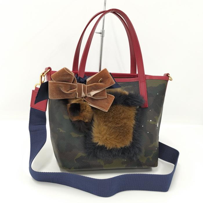 中古】Demodee Gentil Bandit 2WAY トートバッグ ショルダーバッグ  