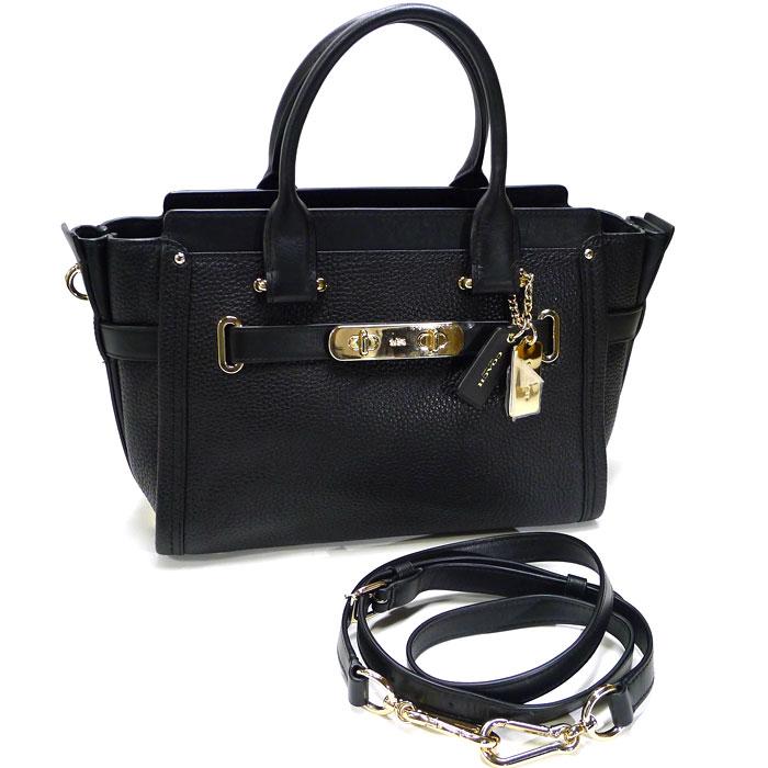 COACH 【中古】COACH スワッガー27 キャリーオール 2WAY