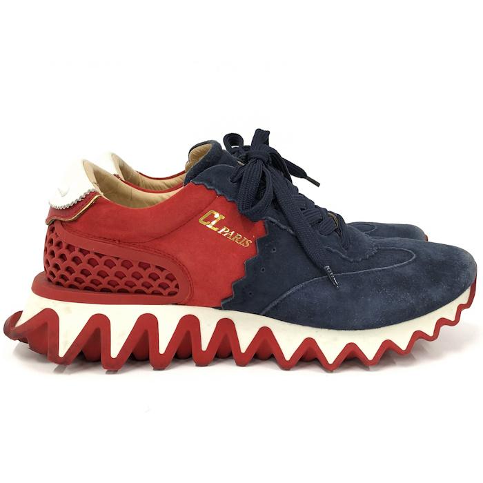 Christian Louboutin Louboutine メンズ スニーカー ルビ