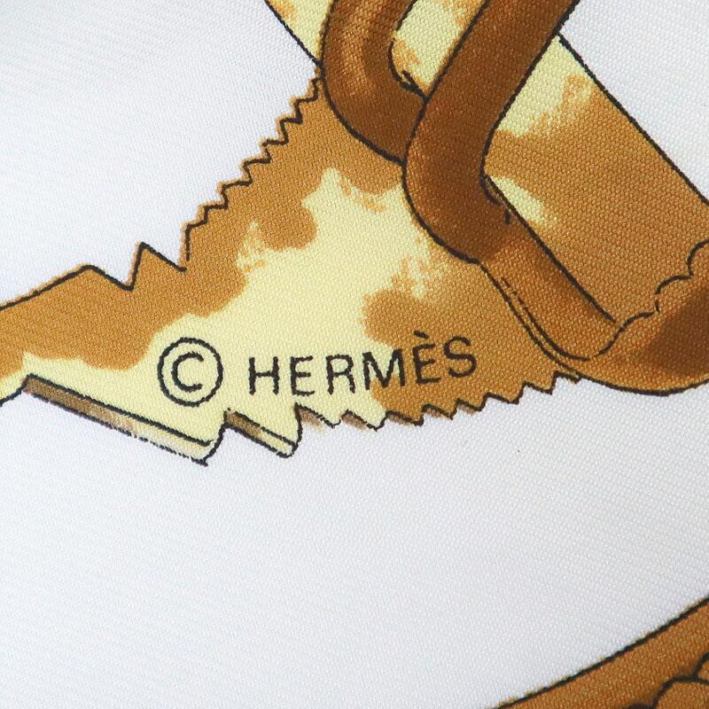 HERMES エルメス カレ90 乗馬風景 シルク ブルー : JJコレクション