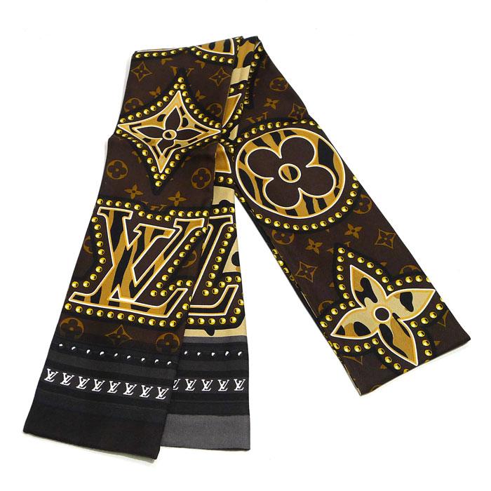 LOUIS VUITTON 【中古】LOUIS バンドー LVワールド シルク