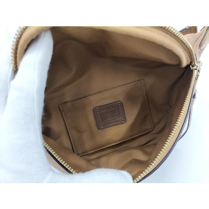 COACH ウエストバッグ レザー ブラウン F48738 : JJコレクション
