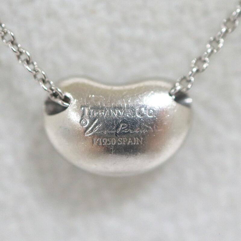 TIFFANY&Co. ティファニー ビーン・ダイヤネックレス Pt950 