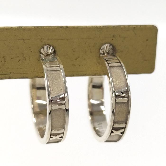 TIFFANY&Co. Tiffany＆Co. アトラス フープ ピアス SV925 : JJ
